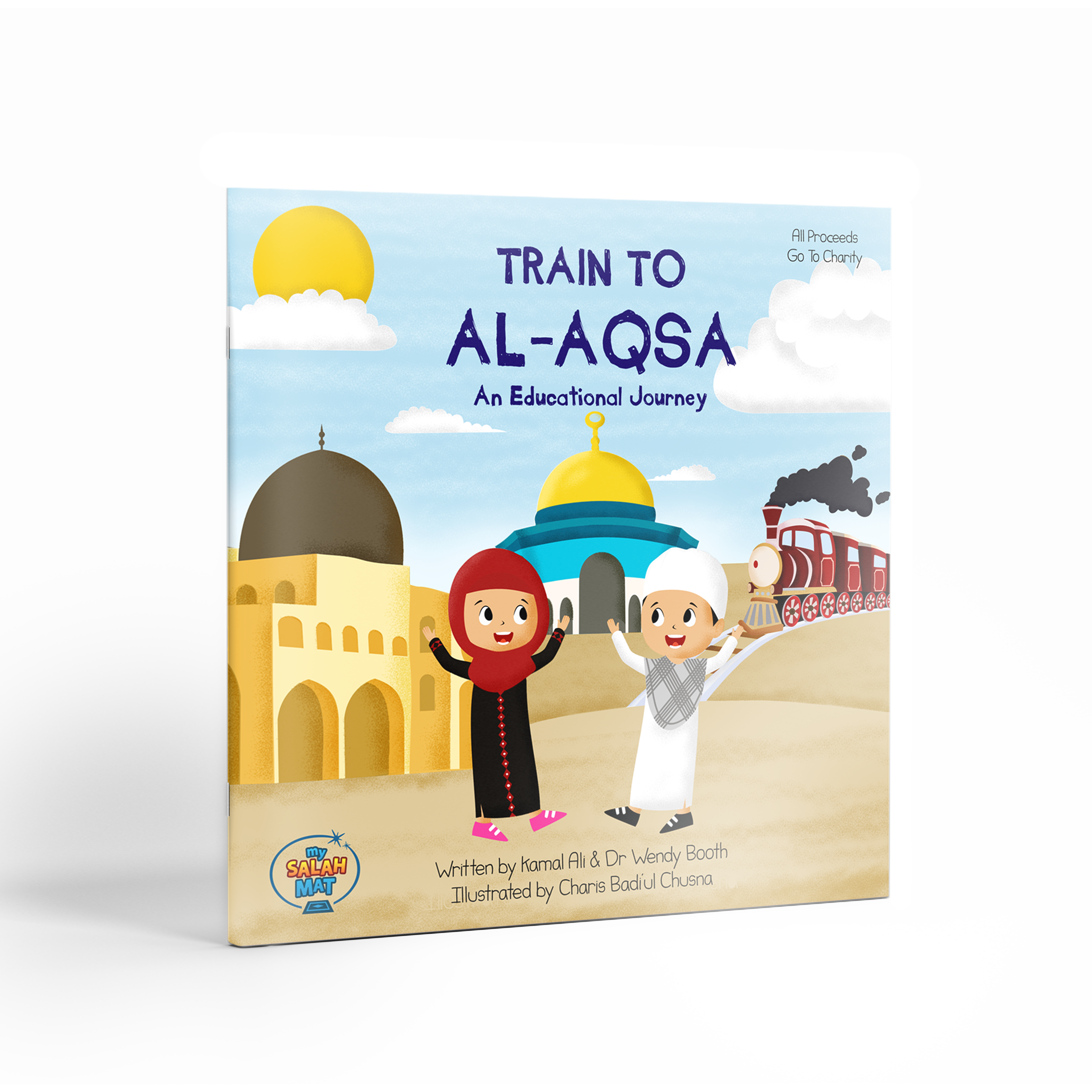 Train vers Al-Aqsa | Livre islamique pour enfants de 2 à 6 ans | Un magnifique cadeau de Ramadan et d’Aïd pour vos proches