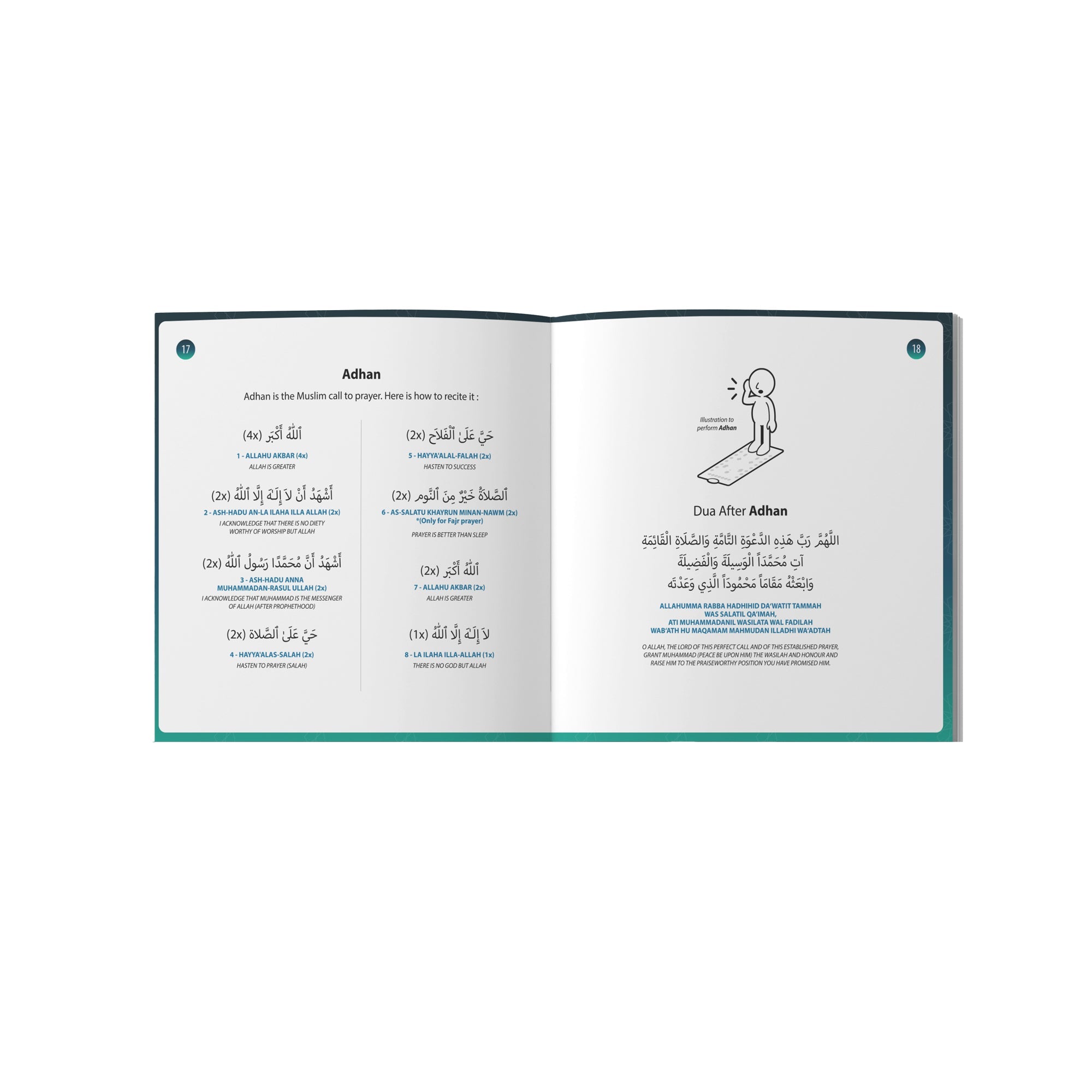 Smart Interactive Adult/Revert Prayer Mat | Original Version | A beautiful Ramadan and Eid gift for loved ones