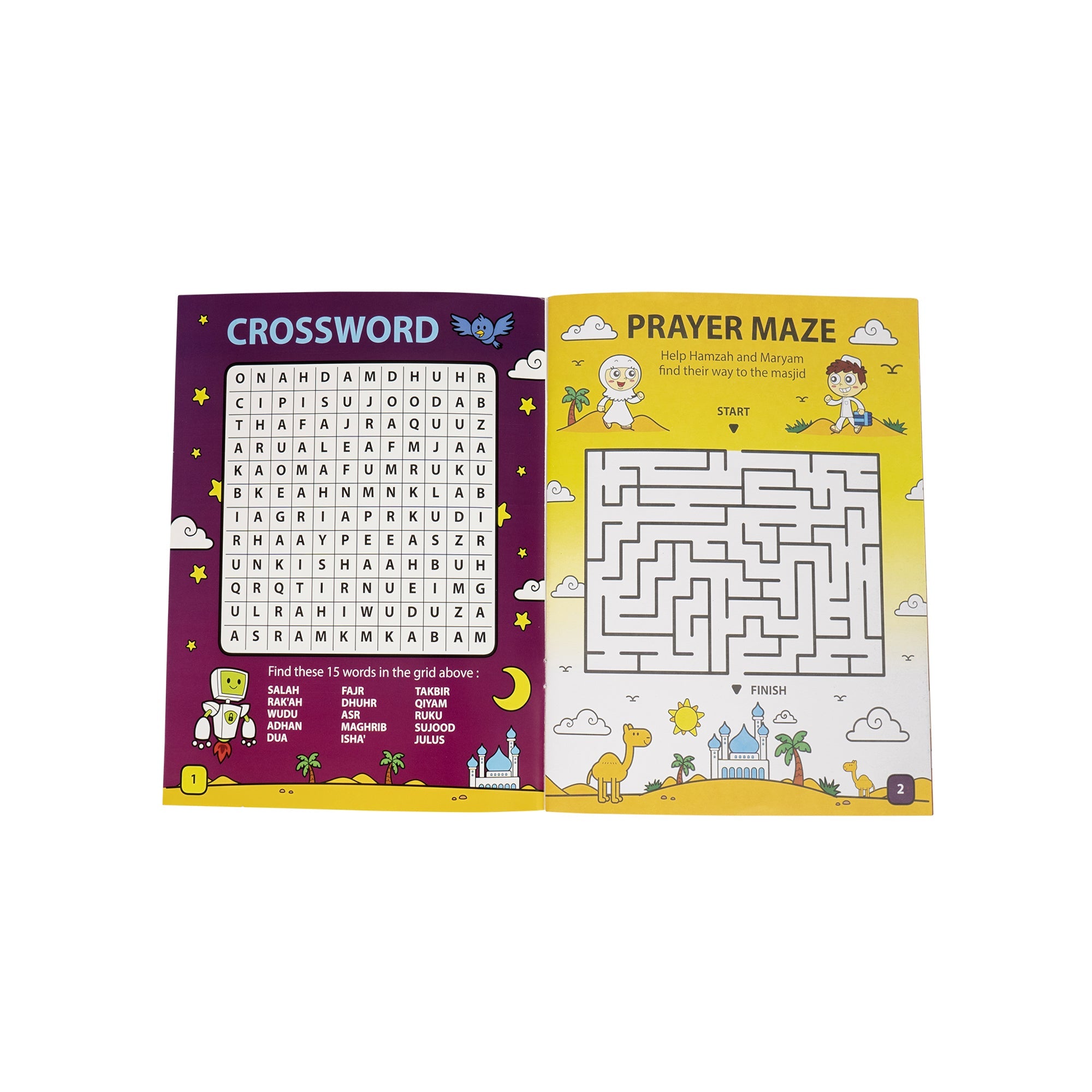 Smart Interactive Kids Prayer Mat | Now with Salah Translation | A beautiful Ramadan and Eid gift for loved ones