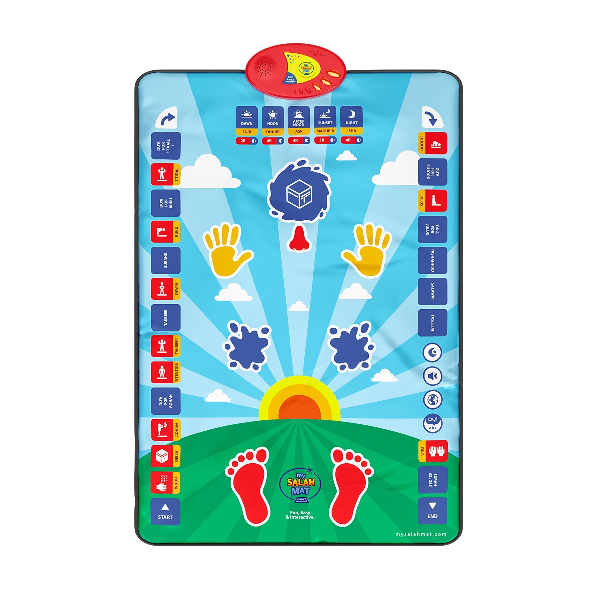 Smart Interactive Kids Prayer Mat | Now with Salah Translation | A beautiful Ramadan and Eid gift for loved ones
