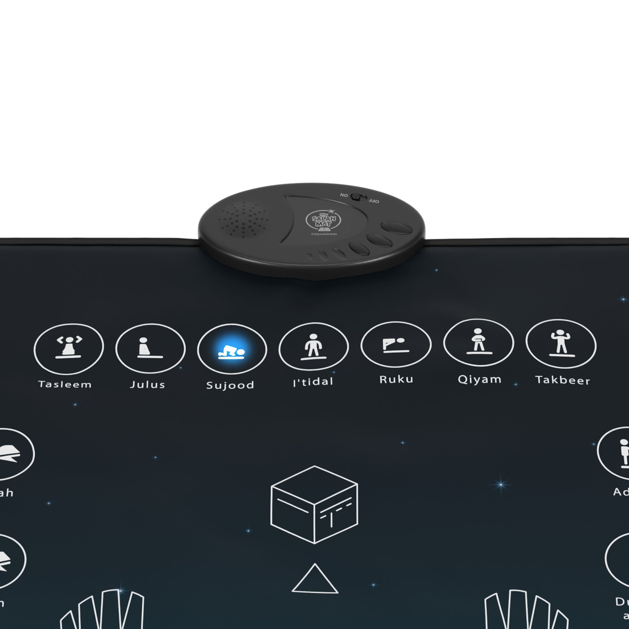 Smart Interactive Adult/Revert Prayer Mat | Original Version | A beautiful Ramadan and Eid gift for loved ones