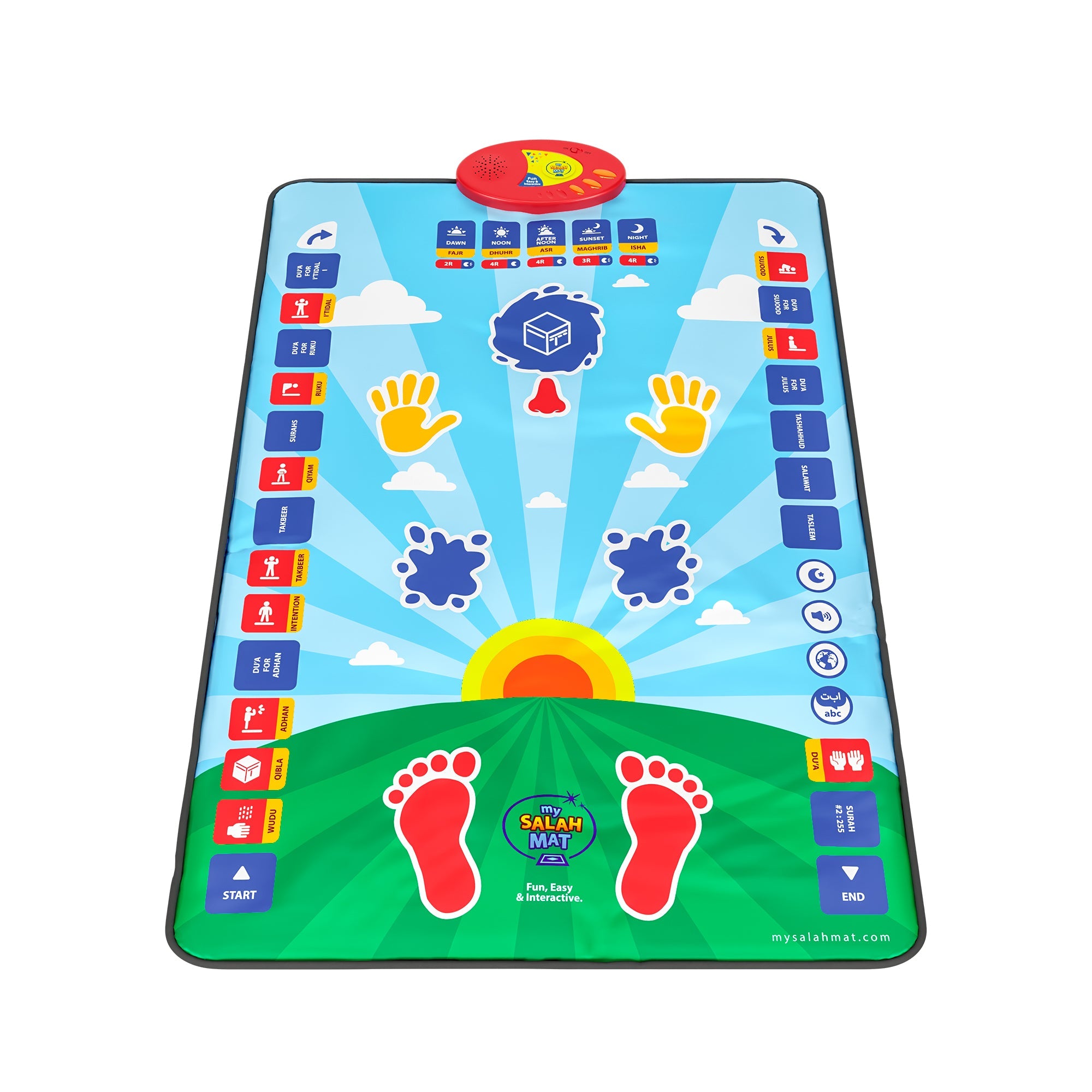 Smart Interactive Kids Prayer Mat | Now with Salah Translation | A beautiful Ramadan and Eid gift for loved ones
