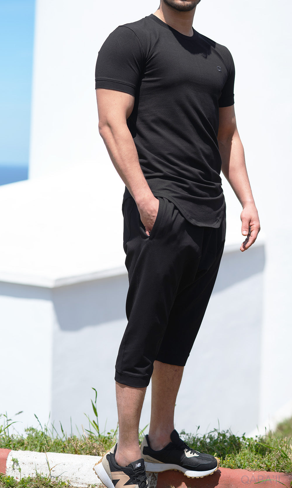 QL Relaxed Fit Nautik Set in Black