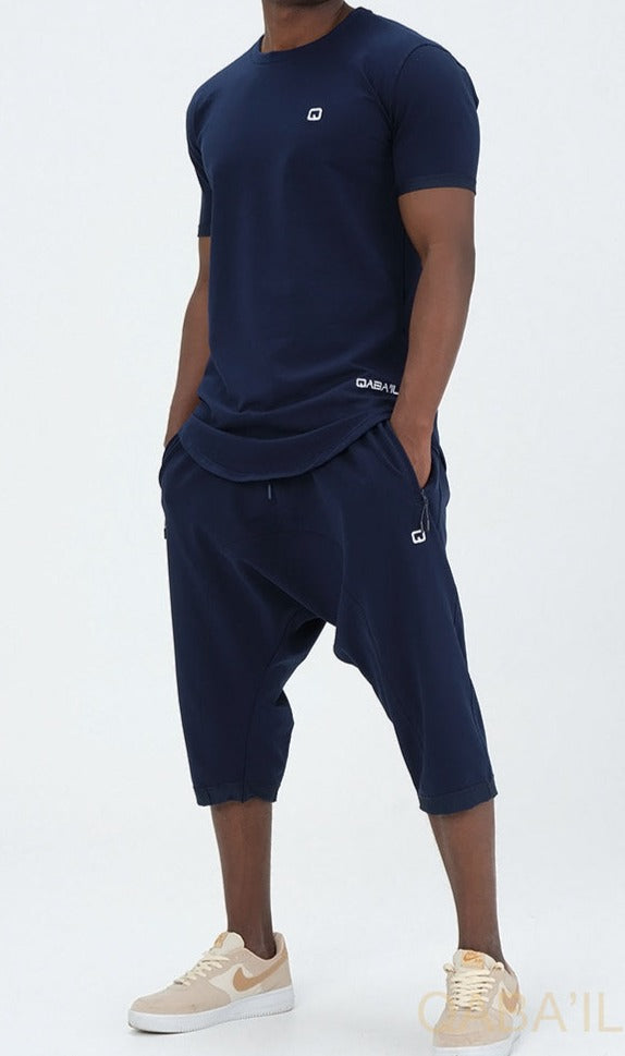 QL Relaxed Fit Nautik Set in Navy Blue