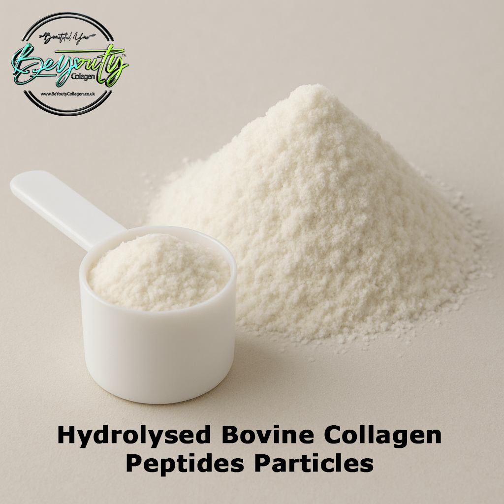 Pure Hydrolysed Bovine Collagen Peptides TYPE I, II, III & X - 500g