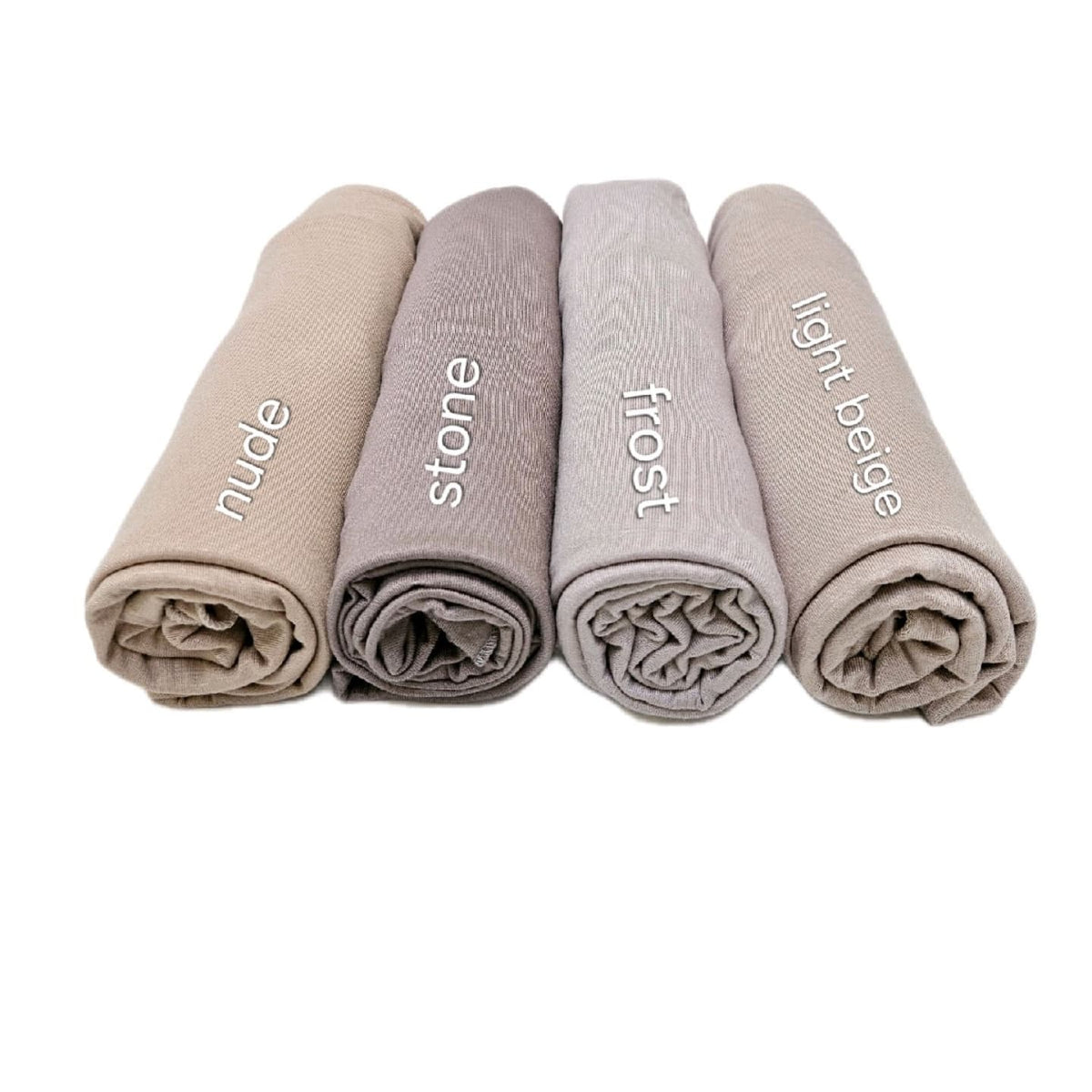 Maxi Jersey Hijab – Dubai 4-Way Stretch Soft Scarf 200x70cm