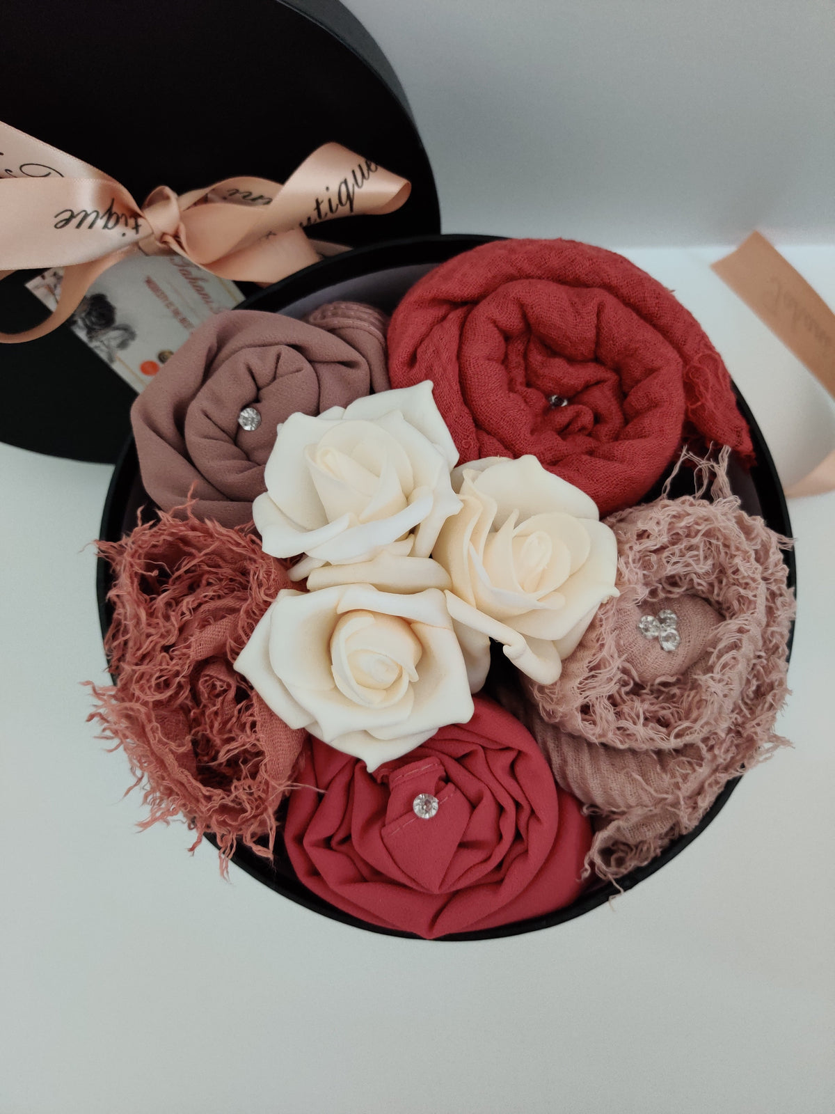 Sunset Hijab Gift Bouquet – Personalised Scented Gift