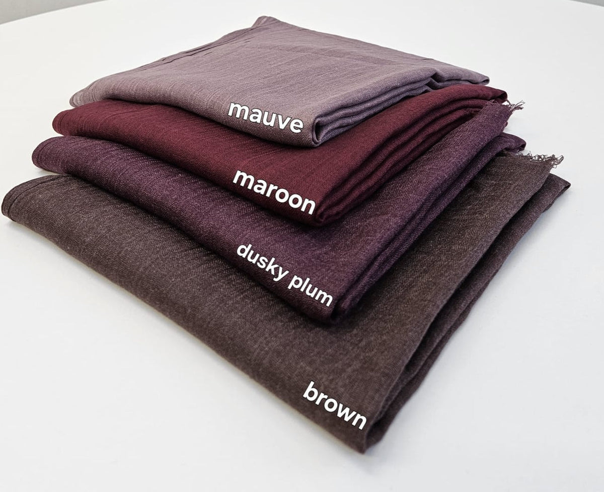 Modal Hijab Scarf – Soft Wrap, 180 × 100 cm