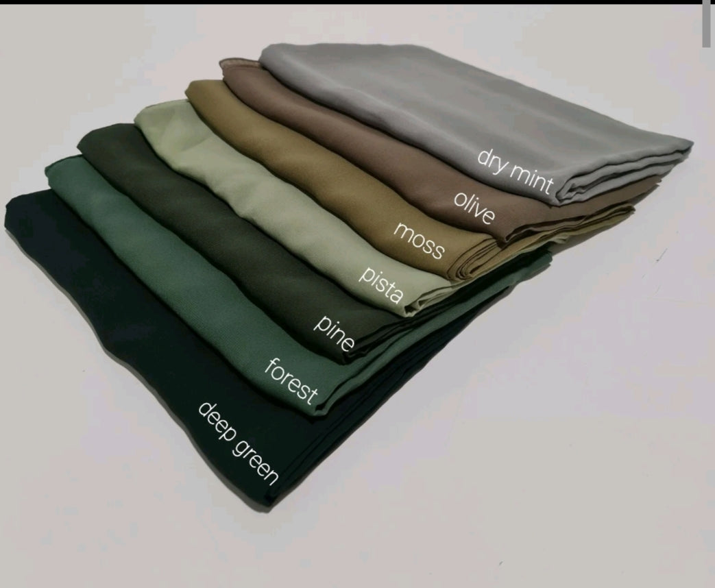 Maxi Chiffon Hijab – Dubai Premium Velvet Scarf 200x70cm