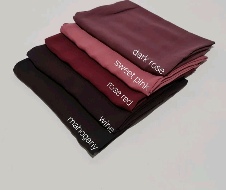 Maxi Chiffon Hijab – Dubai Premium Velvet Scarf 200x70cm