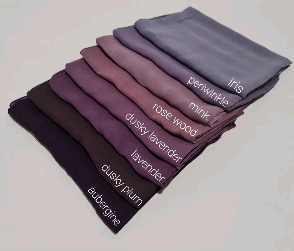 Maxi Chiffon Hijab – Dubai Premium Velvet Scarf 200x70cm