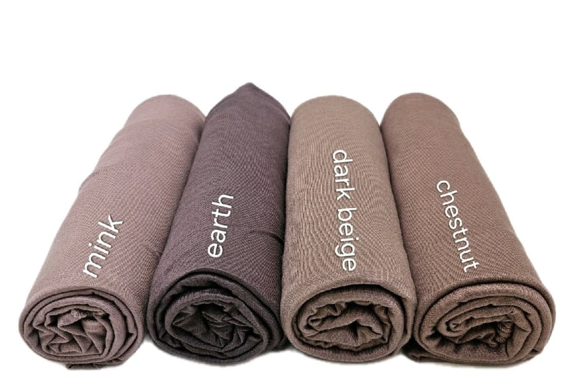 Maxi Jersey Hijab – Dubai 4-Way Stretch Soft Scarf 200x70cm