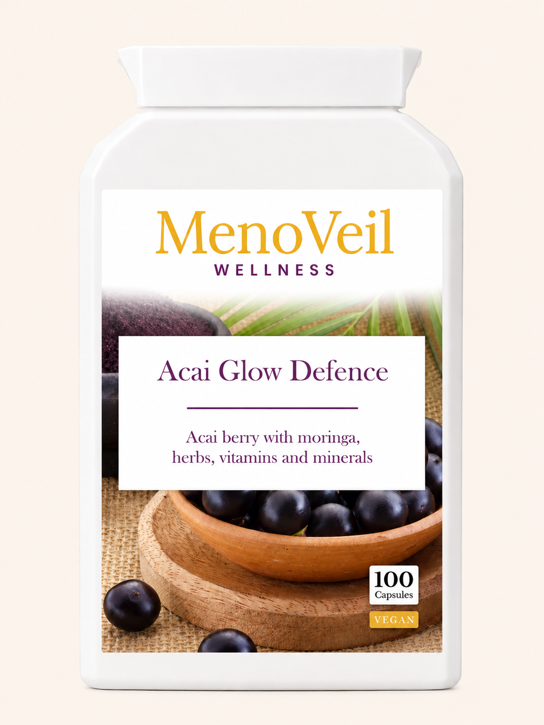 MenoVeil Acai Glow Defence