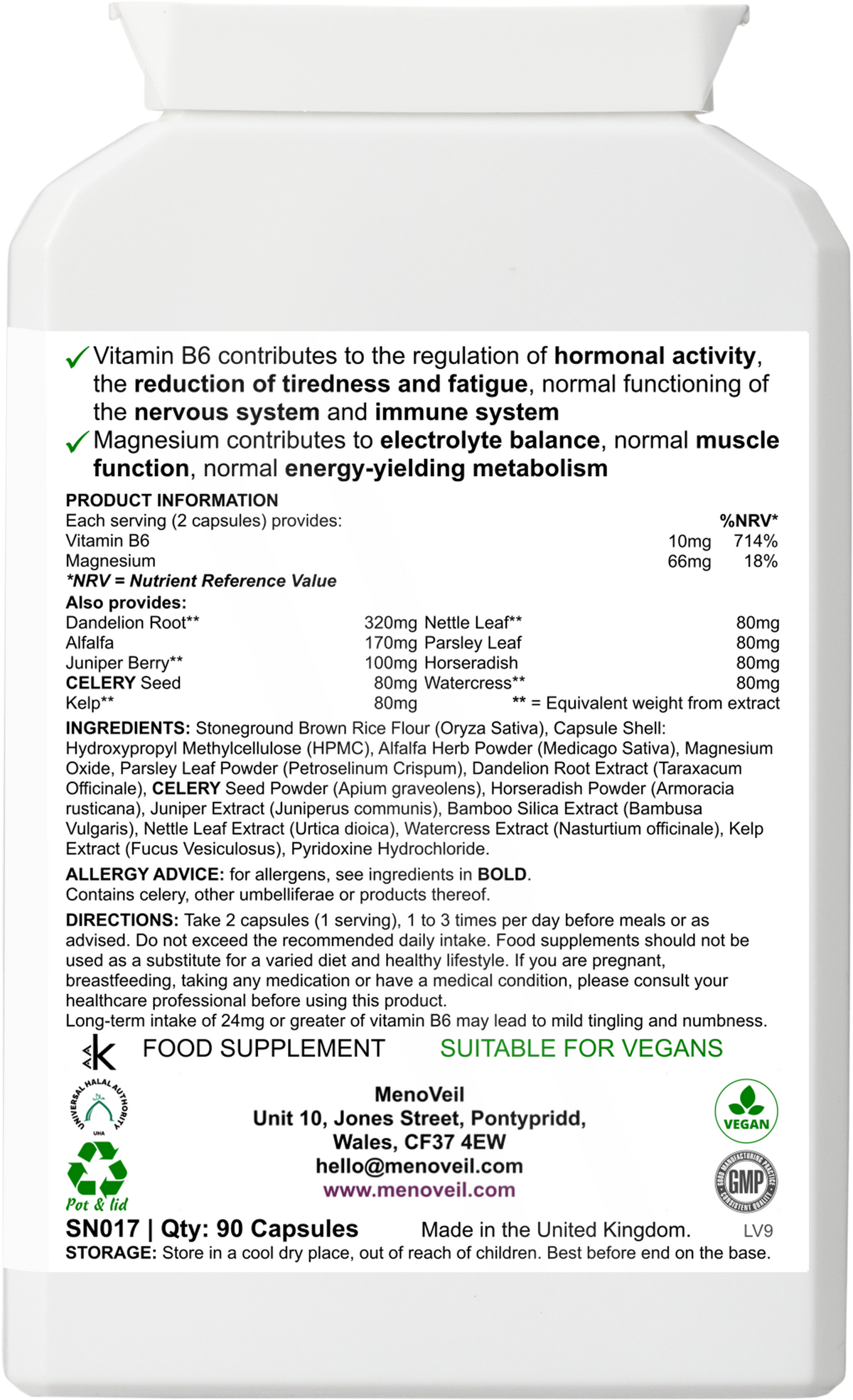 MenoVeil Fluid Balance Complex