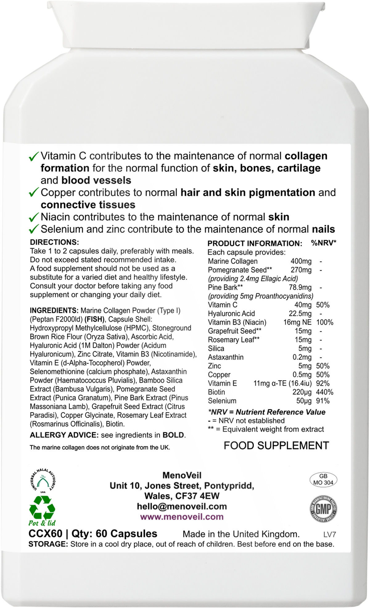 MenoVeil Glow Collagen+