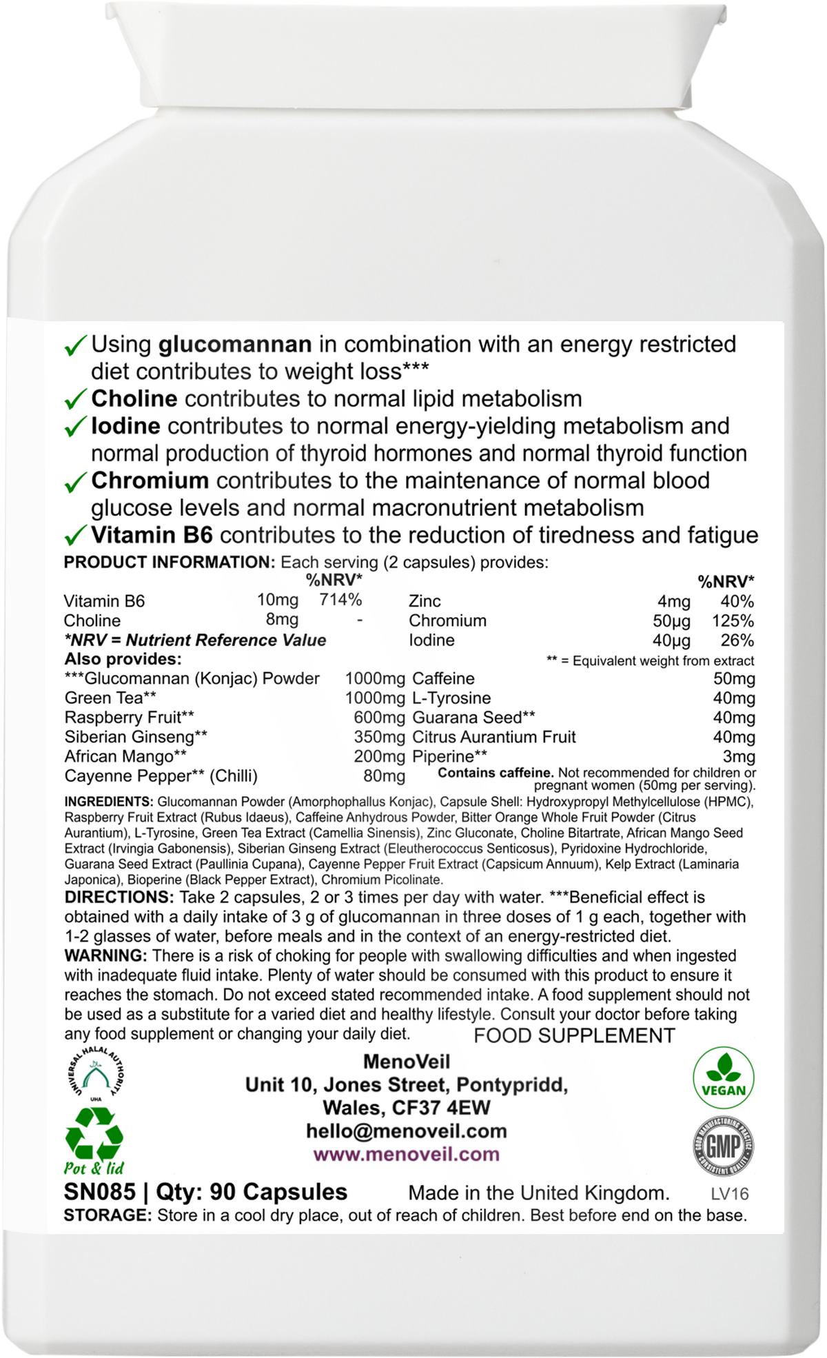 MenoVeil Metabolism Boost