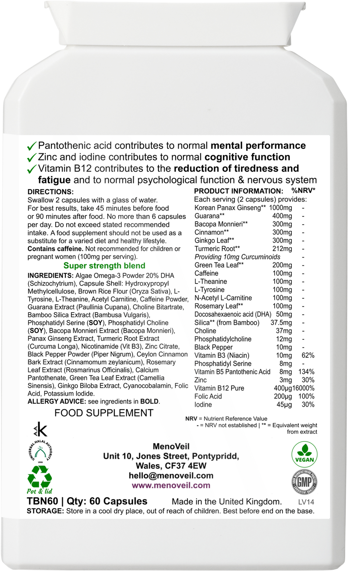 MenoVeil Mind & Clarity
