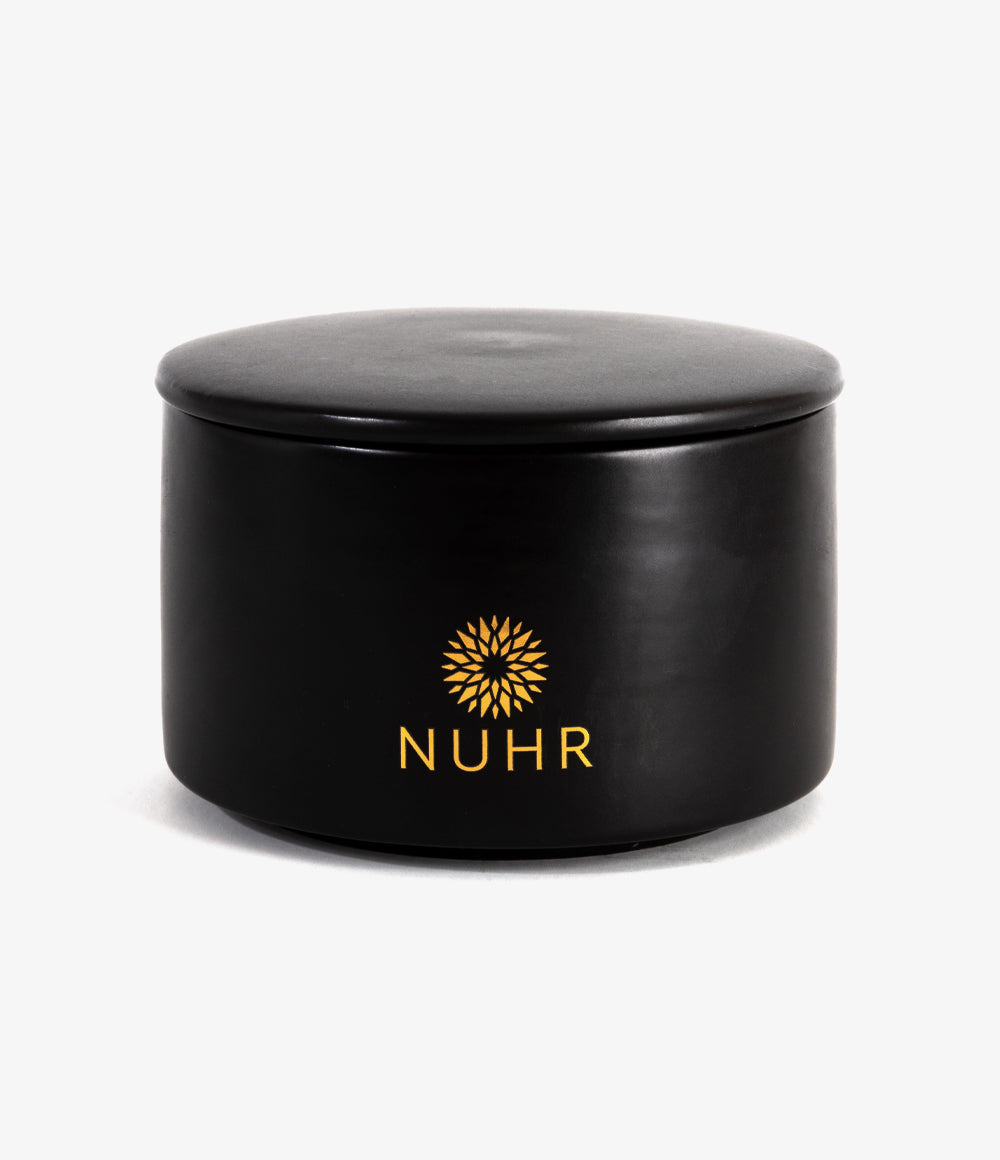 3 Wick Ceramic Candle - Miraj in Black or White Vessel
