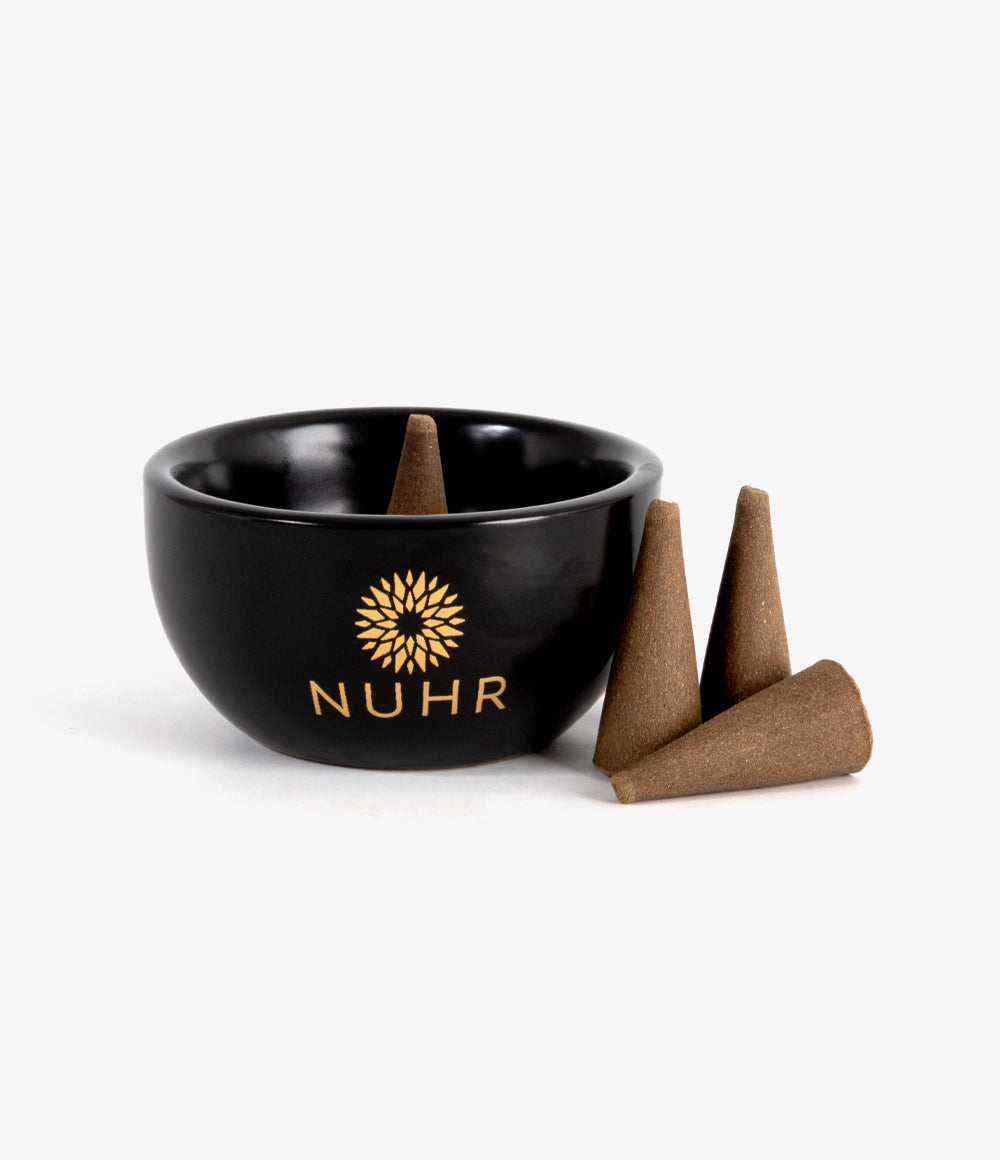 Incense Cones and Cone Burner Gift Set - Haramain
