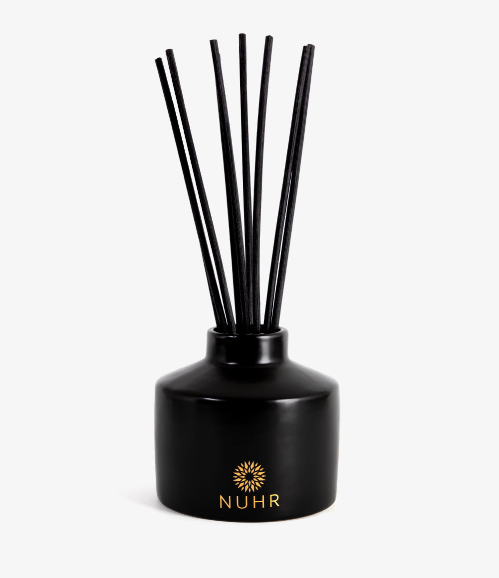 Rose and Oud Reed Diffuser 200ml / 400ml in Black or White Ceramic Holder