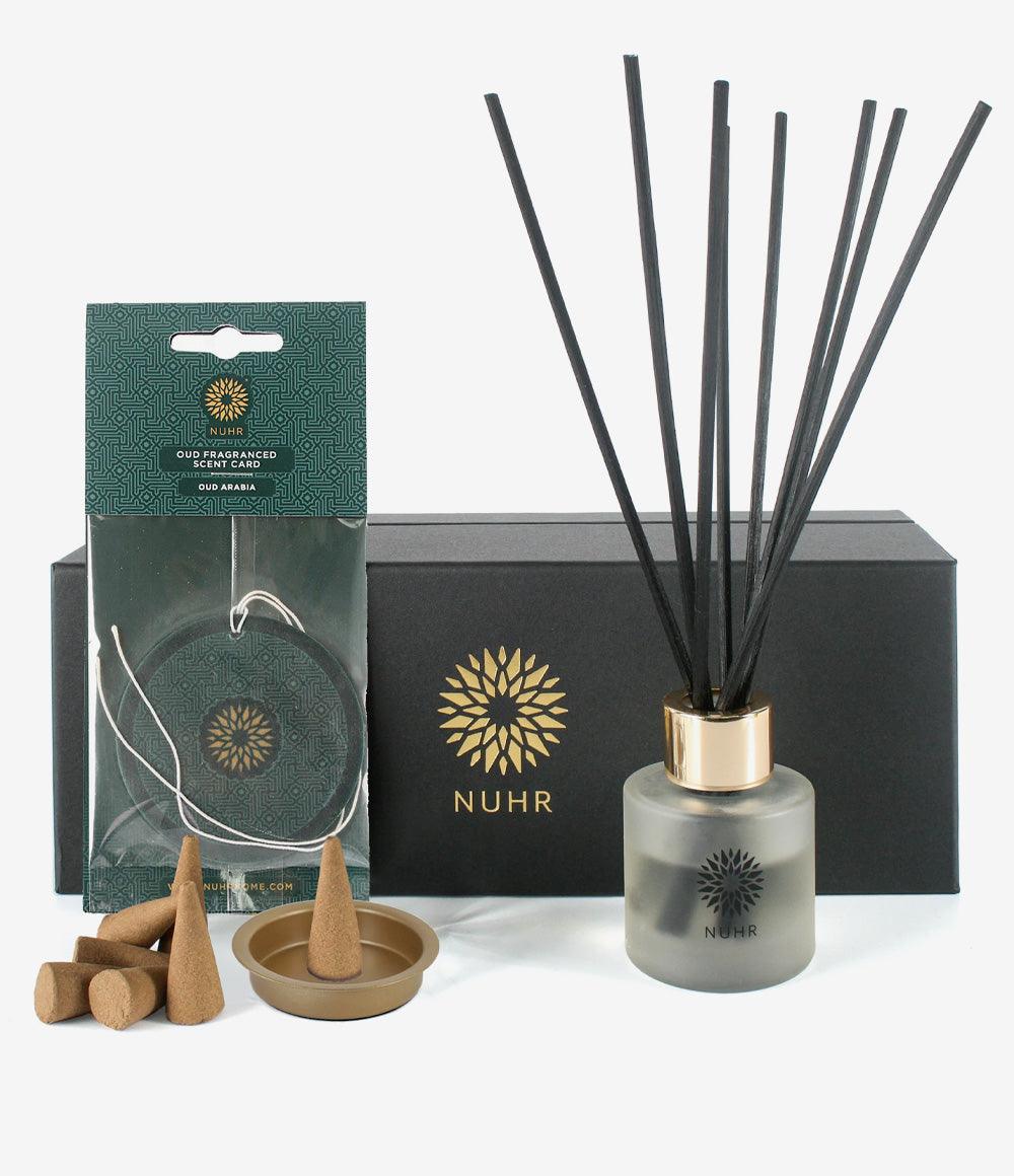 Oud Arabia 'Home Scenting' Gift Set (With Option to Add Roll On Perfume)