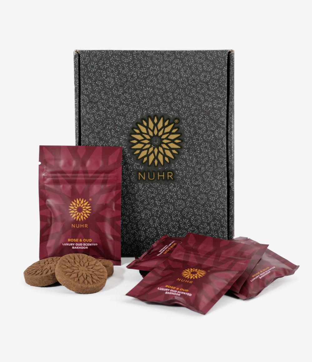 Rose and Oud Bakhoor Bricks 50g