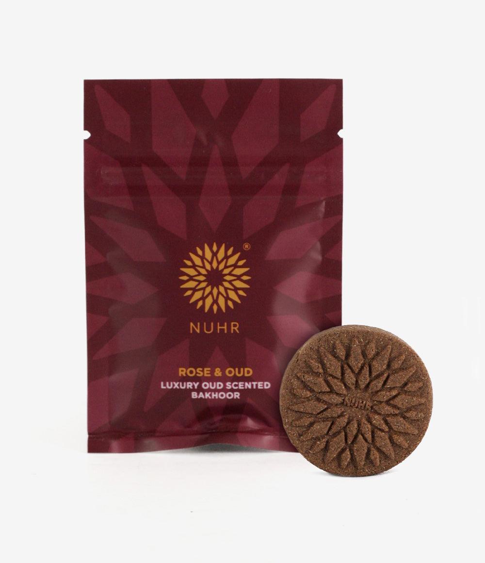 Rose and Oud Bakhoor Bricks 50g