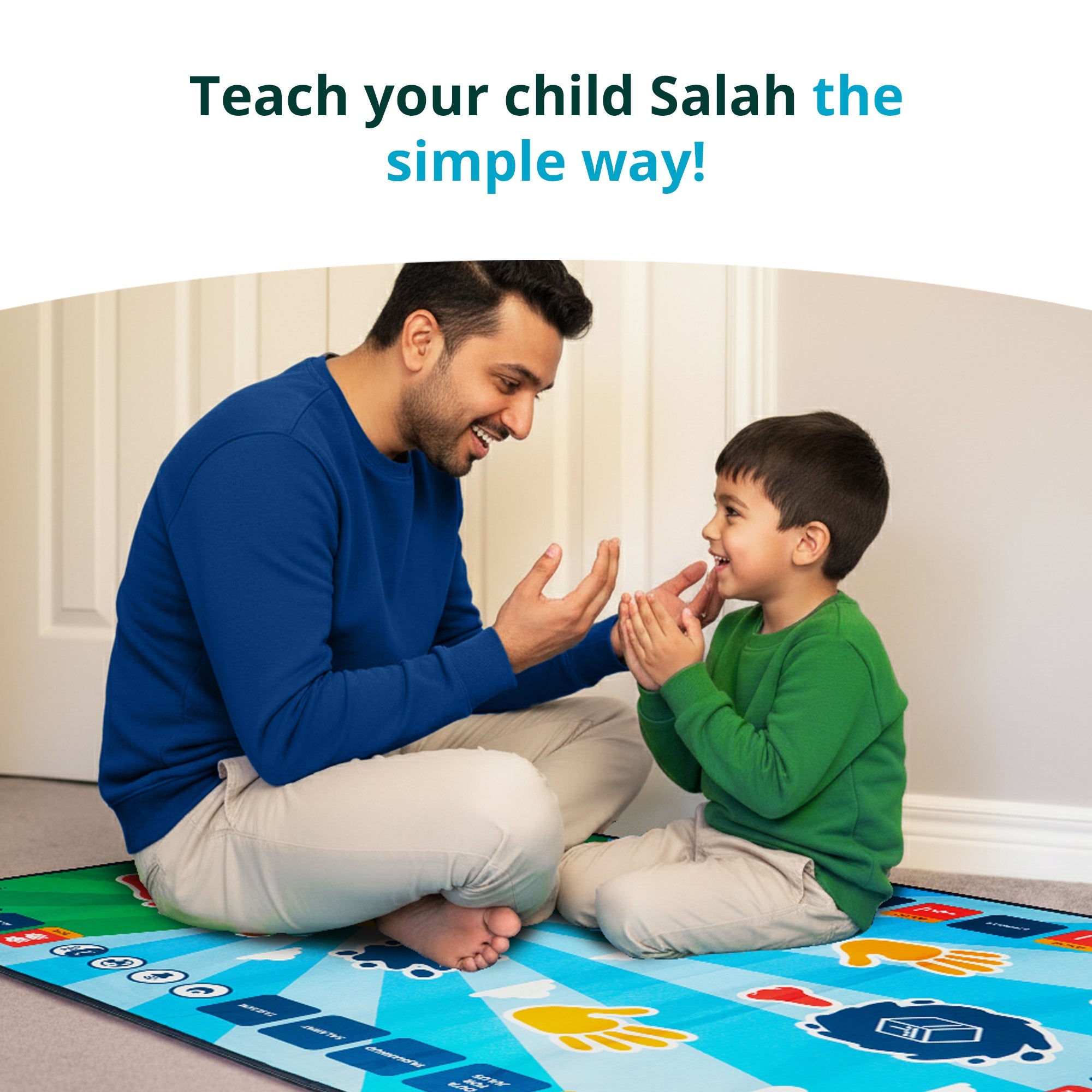Smart Interactive Kids Prayer Mat | Now with Salah Translation | A beautiful Ramadan and Eid gift for loved ones