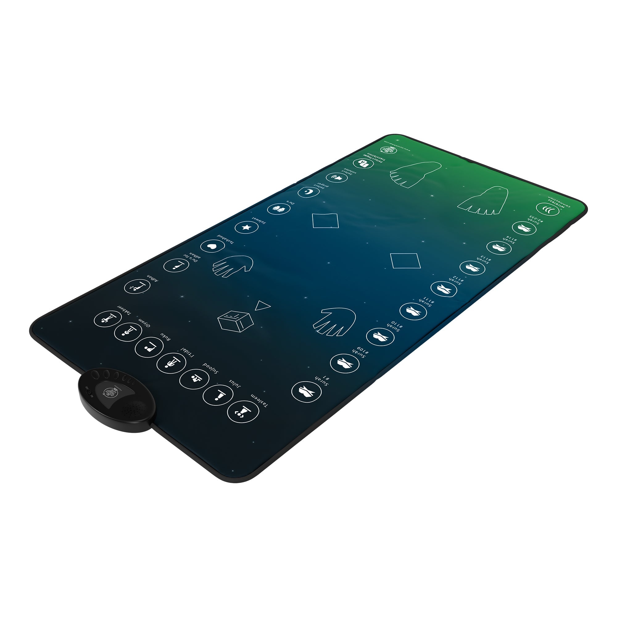Smart Interactive Adult/Revert Prayer Mat | Original Version | A beautiful Ramadan and Eid gift for loved ones