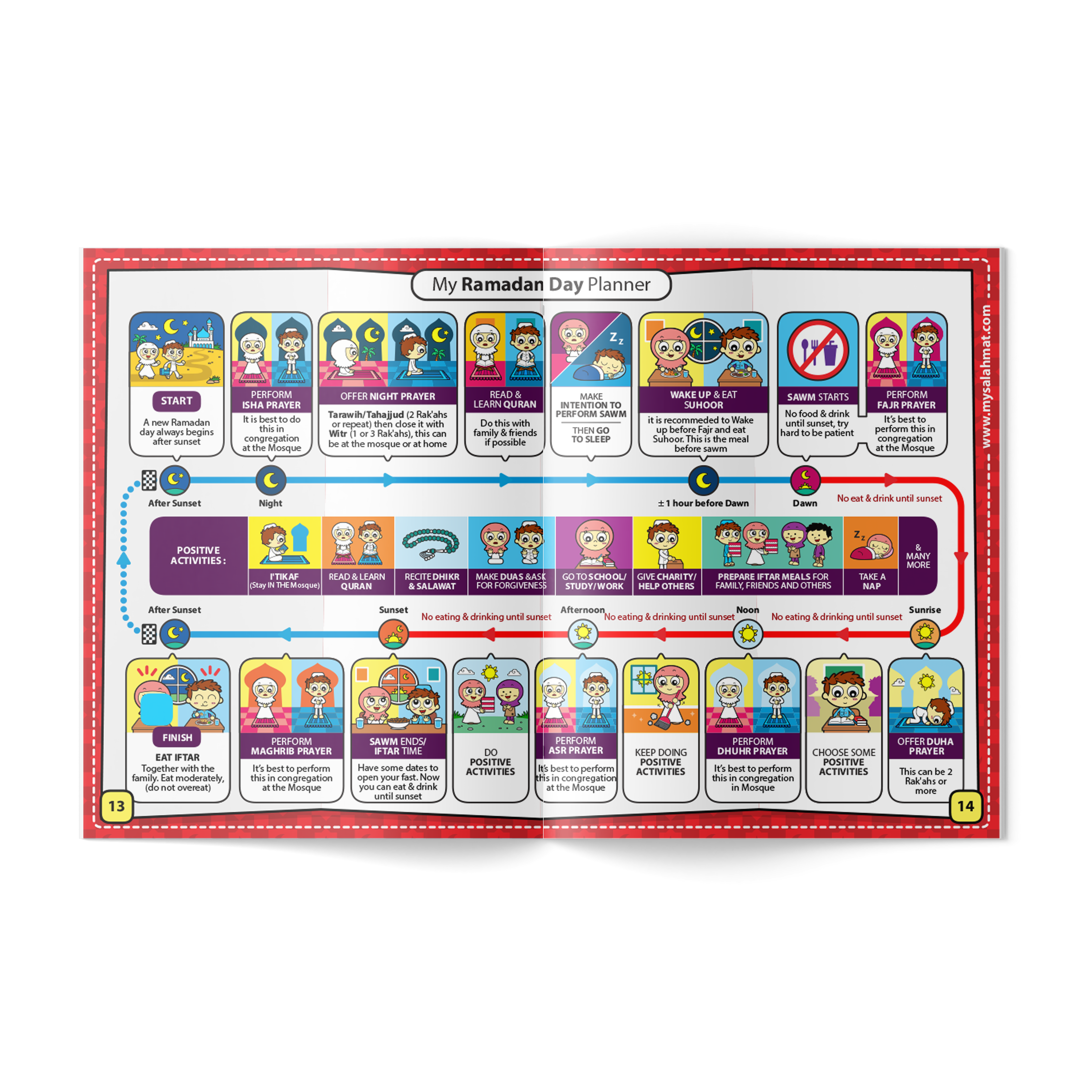 Ramadan Activity Book | Learn all about Ramadan | A beautiful Ramadan and Eid gift for loved ones