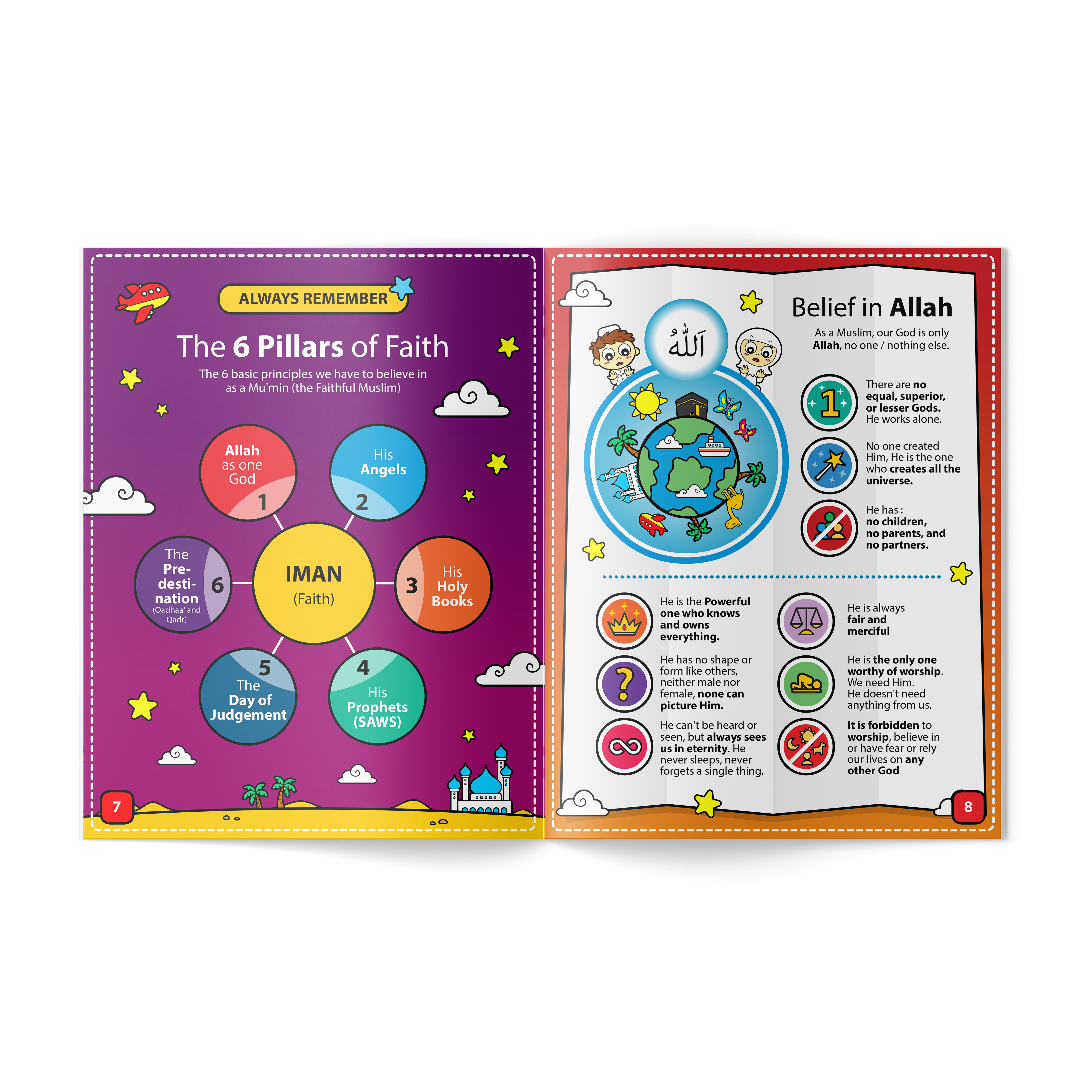 Shahada [Faith] Activity Booklet Ramadan Activity Book | A beautiful Ramadan and Eid gift for loved ones