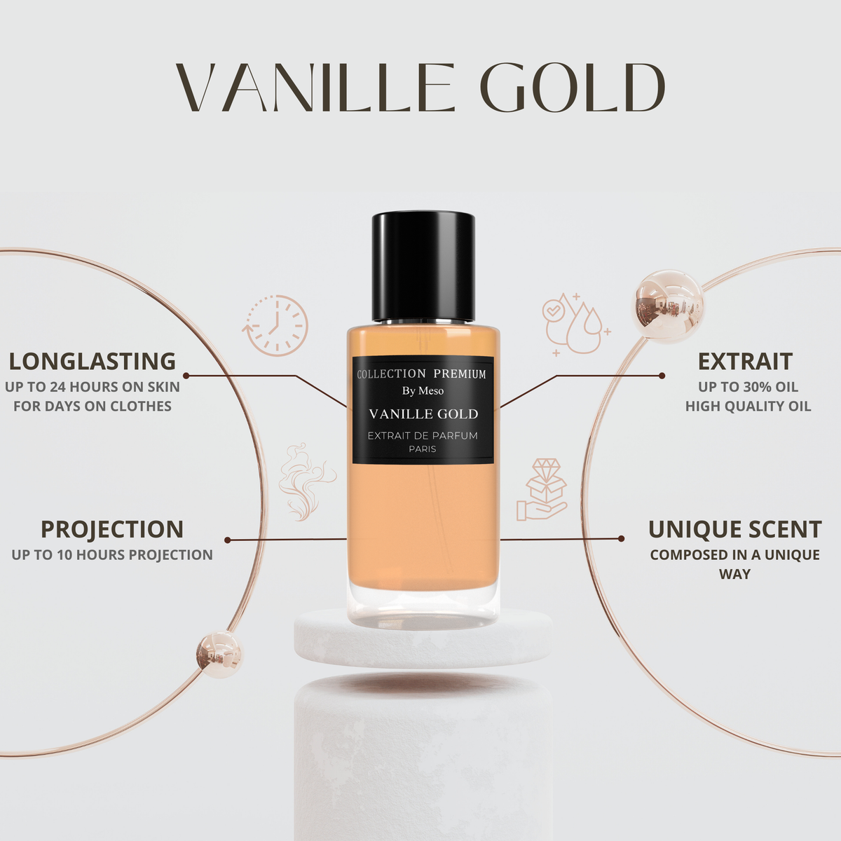 Inspired by Vanilla Royale - VANILLE GOLD