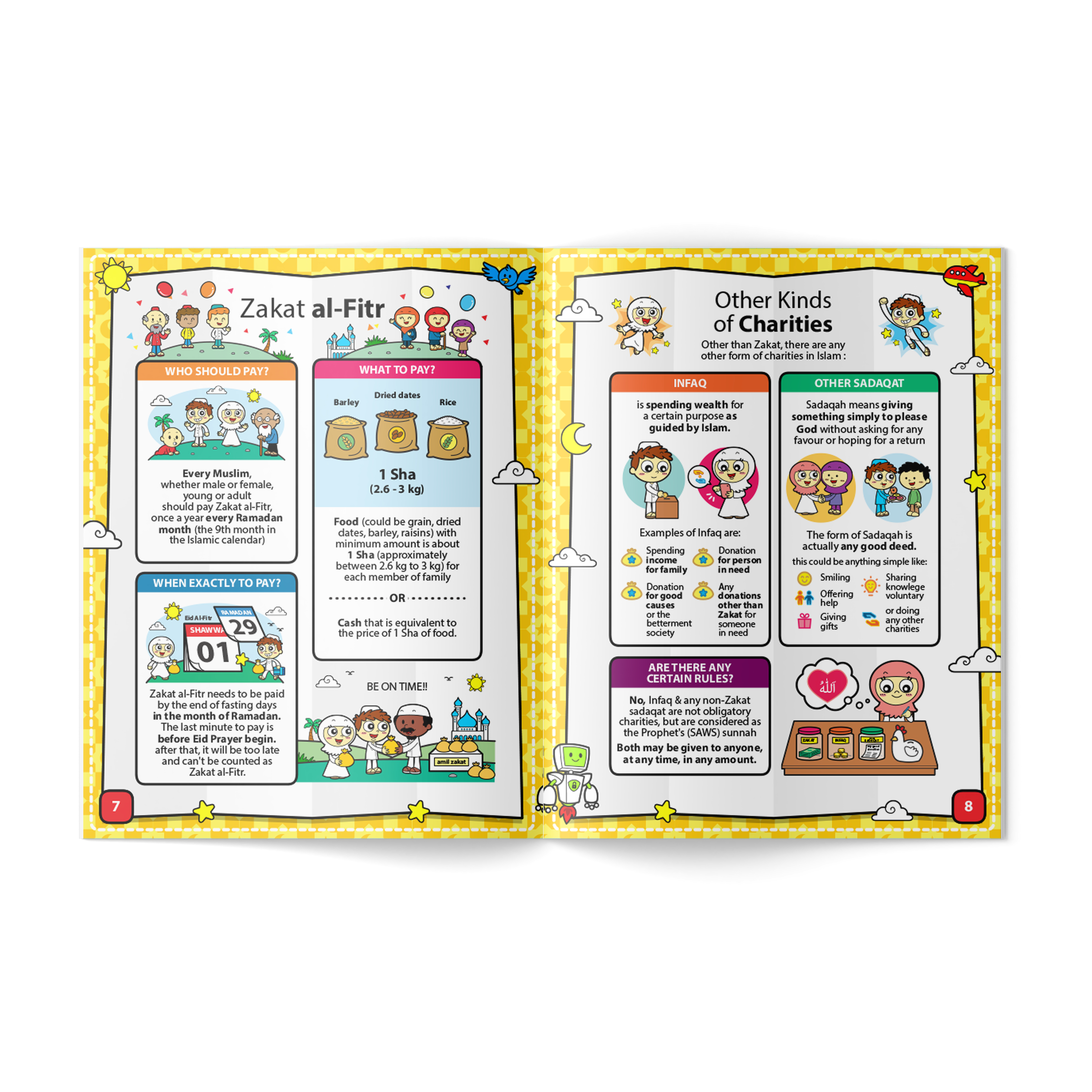 Zakat [Charity] Activity Booklet | A beautiful Ramadan and Eid gift for loved ones