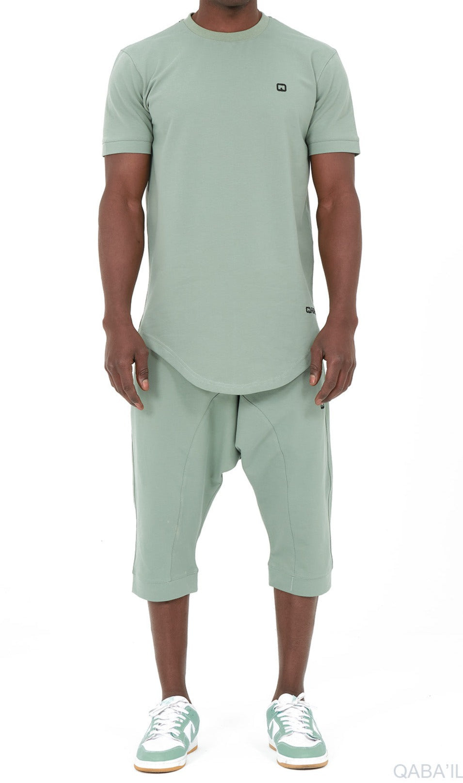 QL Relaxed Fit Nautik Set in Almond Green