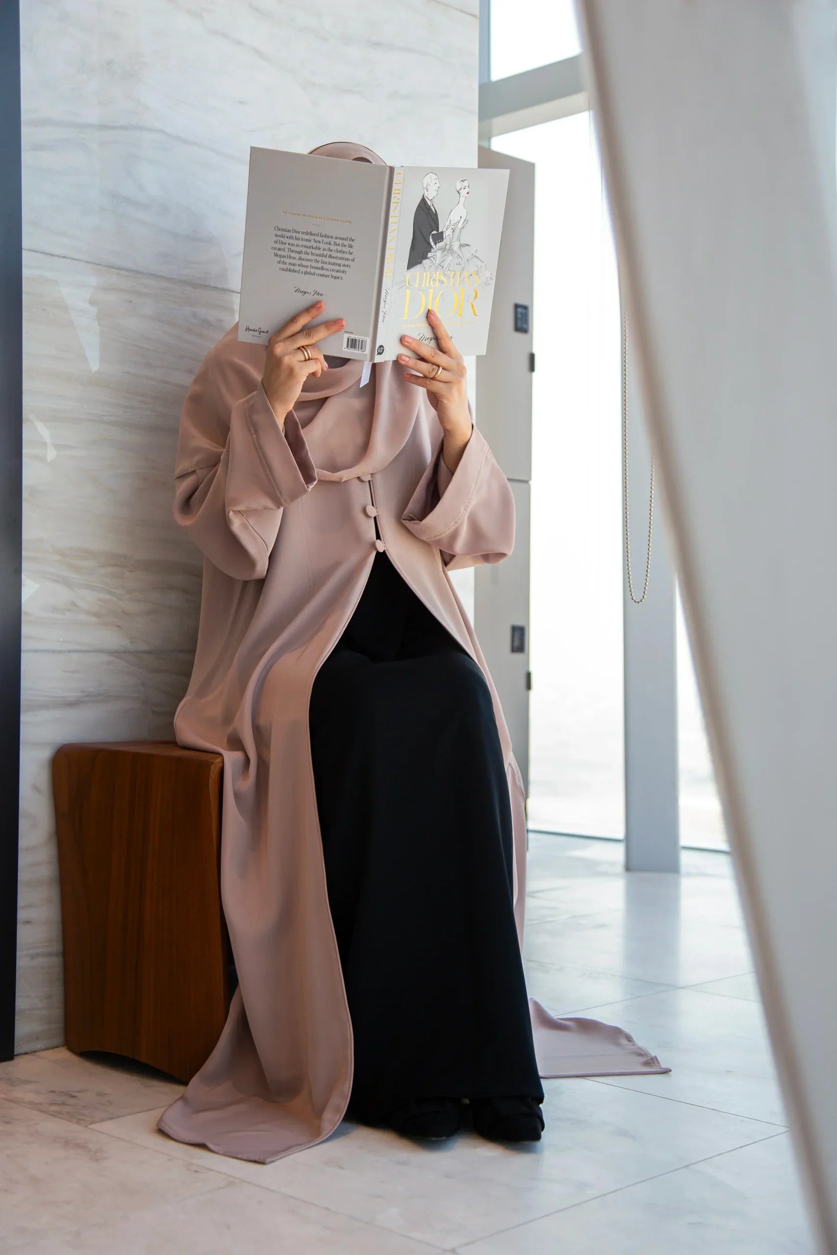 SOFIA In Light Taupe and Black