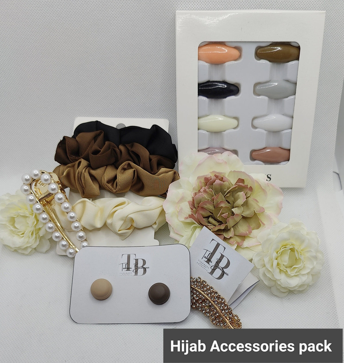 Hijab Gift Bouquet Set with Accessories – Eid & Occasions