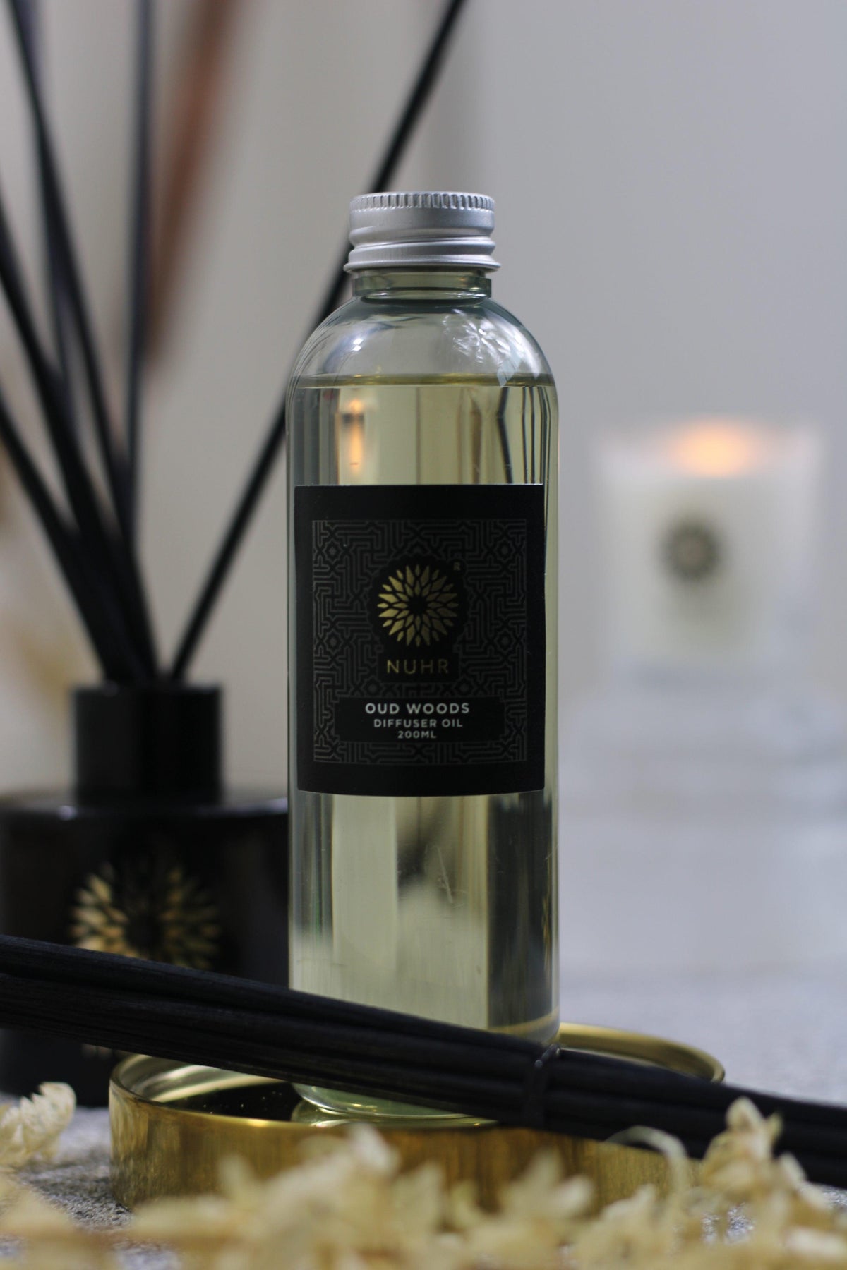 Oud Woods Luxury Reed Diffuser Refill 200ml